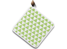 Kuchynská podložka HOME CHEF 20x20 cm - zelená