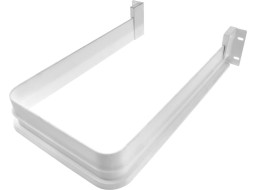 Sapho Výrez na sifón pre dosku 16mm, 175x45x270mm, plast, biela 1830A