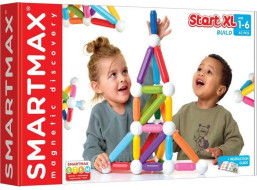 SMARTMAX Magnetická stavebnica Štart XL Build 42 dielikov