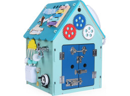 2Kids Toys Activity board Domček modrý