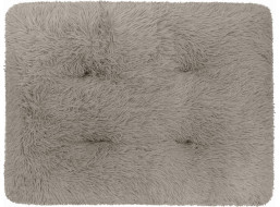 Pelech pre psov SHAGGY II - imitácia kožušiny - 100x70 cm - béžový