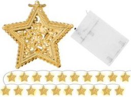 Vianočné svietiace LED hviezdičky - 20 ks - 300 cm