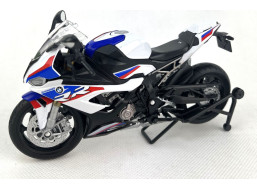 Welly Motocykel BMW S1000RR 1:12 biely