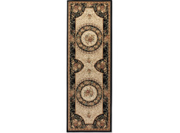 Behúň Herat 105993 Black Cream