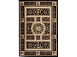 Kusový koberec Herat 105989 Black Cream