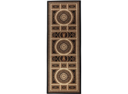 Behúň Herat 105989 Black Cream