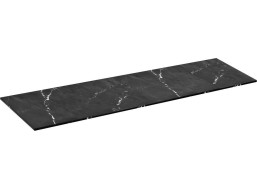 Sapho LOREA doska Rockstone 181x1,2x51,5cm, black attica LE180-0598
