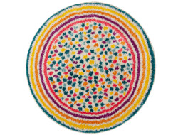 Kusový koberec Menara Rainbow Spot Multi kruh