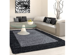 Kusový koberec Life Shaggy 1503 anthracit - 80x250 cm