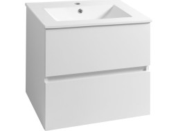 Aqualine PANEDA umývadlová skrinka 59, 5x55x45, 2cm, biela PN260