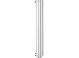 Sapho PILON vykurovacie teleso 270x1800mm, so štyrmi háčikmi pre uterák, biela mat IZ121T