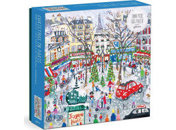 Galison Fóliové puzzle Michael Storrings Vianočný Paríž 1000 dielikov