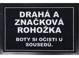 Drahá a značková rohožka 40x60 cm - na von aj na doma