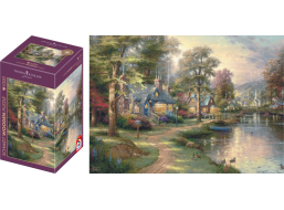 SCHMIDT Drevené puzzle Rodné jazero 1000 dielikov