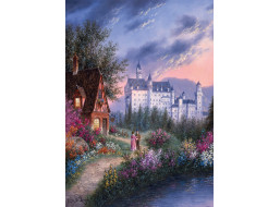 ALIPSON Puzzle Bavorský hrad 500 dielikov