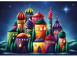 YAZZ Puzzle Betlehemská hviezda 1000 dielikov
