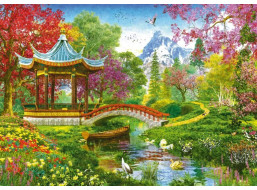 SCHMIDT Puzzle Japonská záhrada 1000 dielikov