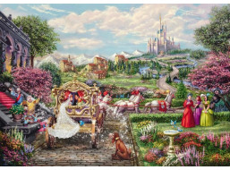 SCHMIDT Puzzle Popoluška: Šťastne až naveky 1000 dielikov