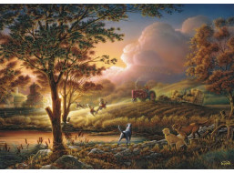 SCHMIDT Puzzle Úroda v žiare slnka 1000 dielikov