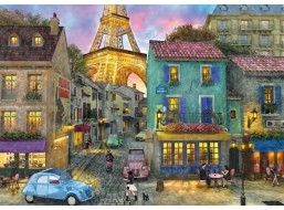 SCHMIDT Puzzle Ulica Paríža 1000 dielikov