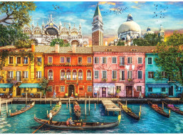 GIBSONS Puzzle Farby Benátok 1000 dielikov