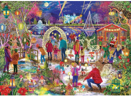 GIBSONS Puzzle Limitovaná vianočná edícia: Kúzelné Vianoce 1000 dielikov
