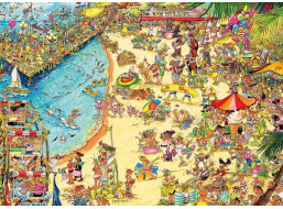 GIBSONS Puzzle Pobrežné žartíky 1000 dielikov