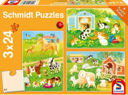 SCHMIDT Puzzle Priatelia zo statku 3x24 dielikov