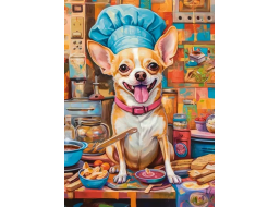 CASTORLAND Puzzle Psí kuchár 70 dielikov