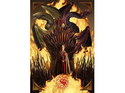 CLEMENTONI Puzzle Rod draka: Rhaenyra Targaryen 1000 dielikov