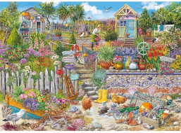 GIBSONS Puzzle Záhrada pri pláži 1000 dielikov