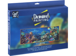 CRAFT ID Diamantové maľovanie Podmorský svet 75x25cm