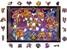 WOODEN CITY Drevené puzzle Zverokruh 505 dielikov