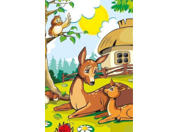 ART PUZZLE Drevené puzzle Srnčia mamička 25 dielikov
