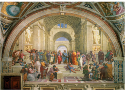 ANATOLIAN Puzzle Aténska škola 3000 dielikov