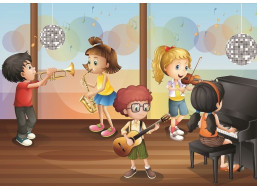 ART PUZZLE Puzzle Detský orchester 100 dielikov
