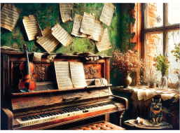 ANATOLIAN Puzzle Piano XL 700 dielikov