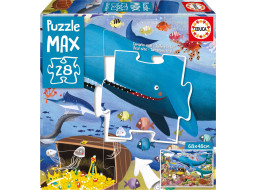 EDUCA Puzzle Podvodný svet 28 dielikov