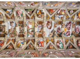 ART PUZZLE Puzzle Sixtínska kaplnka 1000 dielikov
