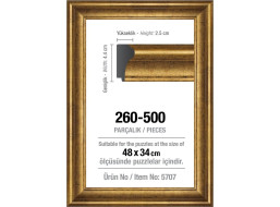 ART PUZZLE Rám na puzzle 48x34cm Gold (5707)