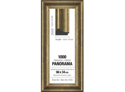 ART PUZZLE Rám na puzzle 96x34cm Silver (5720)