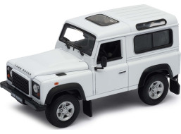 Welly Land Rover Defender 1:24 strieborný