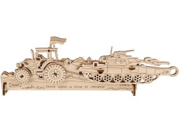 UGEARS 3D puzzle Brave UA Tractor 51 dielikov