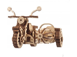 UGEARS 3D puzzle Harry Potter: Hagridova lietajúca motorka 130 dielikov