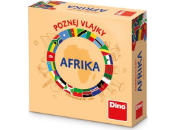 Dino Cestovná hra Poznaj vlajky - Afrika