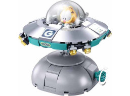 Sluban Builder M38-B1223 Garfield na ceste do vesmíru