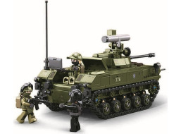 Sluban Model Bricks M38-B1250 Tank BMD-2S v mierke 1:35