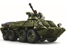 Sluban Model Bricks M38-B1251 Tank BTR-80AS IFV v mierke 1:35