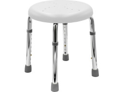 Ridder HANDICAP kúpeľňová stolička, priemer 45cm, biela A170101