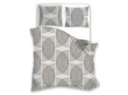 Posteľné obliečky s mikrovláknami SATEEN Geometric -220x200 cm + 2x 70x80 cm